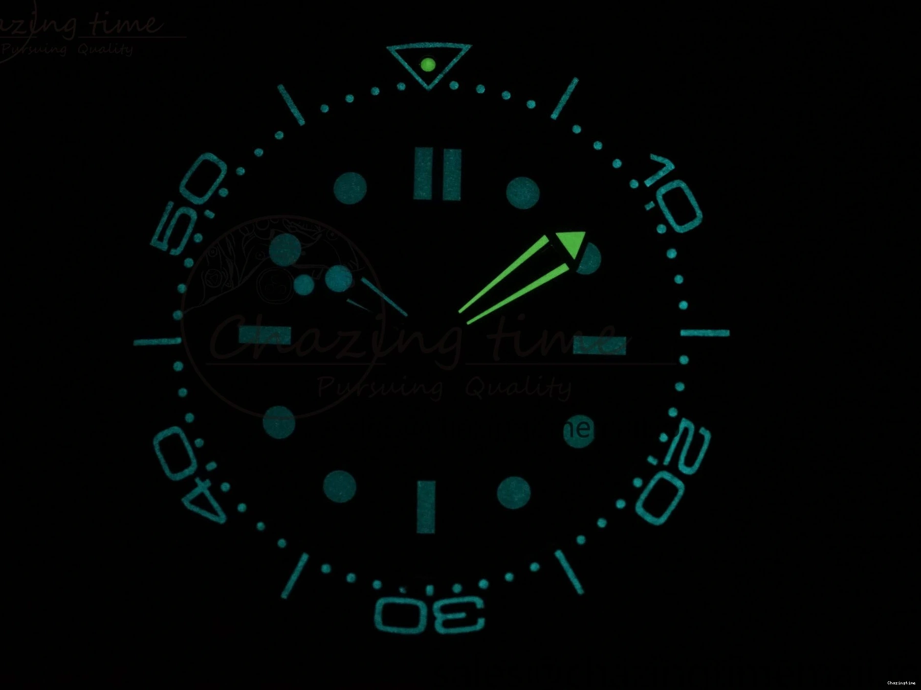 0322 Stylish Seamaster 300M Diver Rose Gold VSF 1:1 Best Edition Black Dial on Mesh Bracelet A 7662